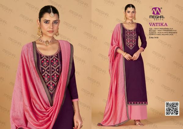 Meghli Vatika Parmpara silk Designer Exclusive Embroidery Salwar Suit